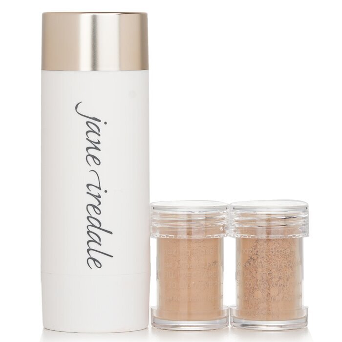 Jane Iredale Amazing Base Loose Mineral Powder SPF 20 Refillable Brush (1x Brush, 2x Refills) - Latte 2x2.5g/0.09oz