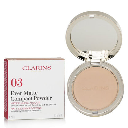 Clarins Ever Matte Compact Powder - # 03 Light Medium 10g/0.3oz