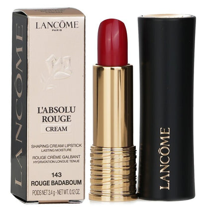 Lancome L'Absolu Rouge Cream Lipstick - # 143 Rouge Badaboum 3.4g/0.12oz