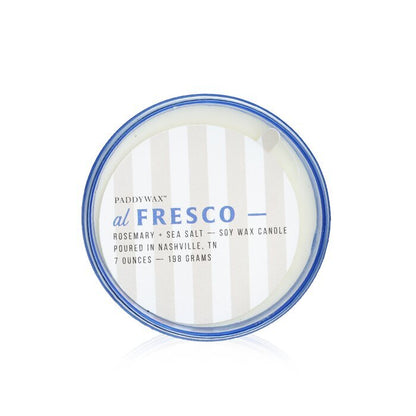 Paddywax Al Fresco Candle - Rosemary + Sea Salt 198g/7oz