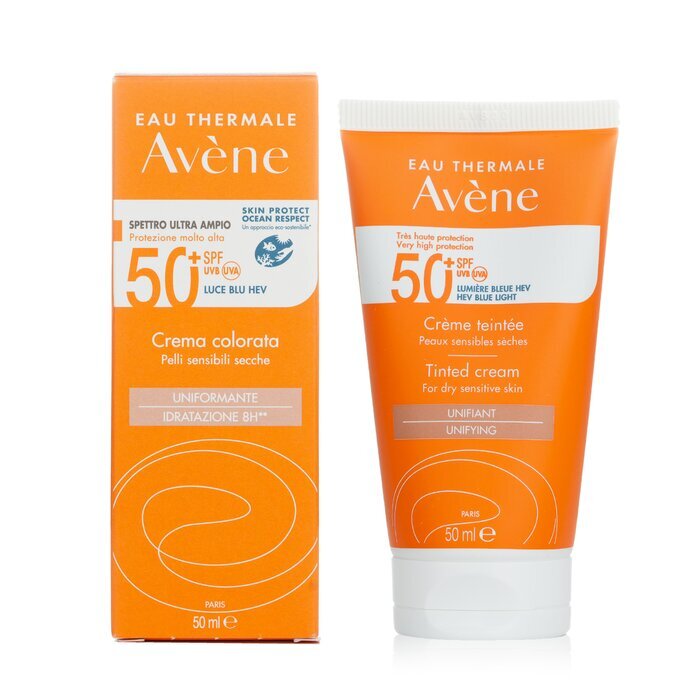 Avene Very High Protection Tinted Cream SPF50+ - For Dry Sensitive Skin 50ml/1.7oz