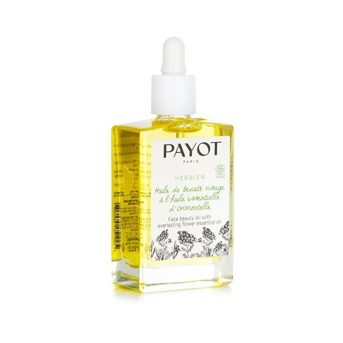 Payot Herbier Organic Face Beauty Oil With Everlasting Flowers Essential Oil 30ml/1oz