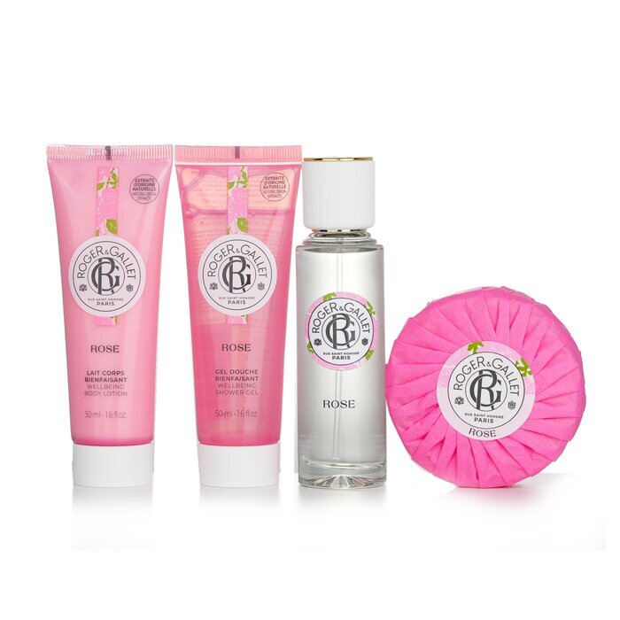 Roger & Gallet Rose Coffret 4pcs