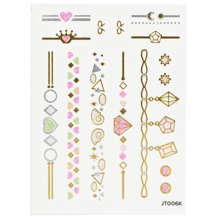 April Korea Princess Jewel Body Sticker -  JT006K 1pc
