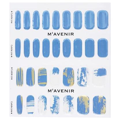 Mavenir Nail Sticker (Blue) - # Como Sea Nail 32pcs