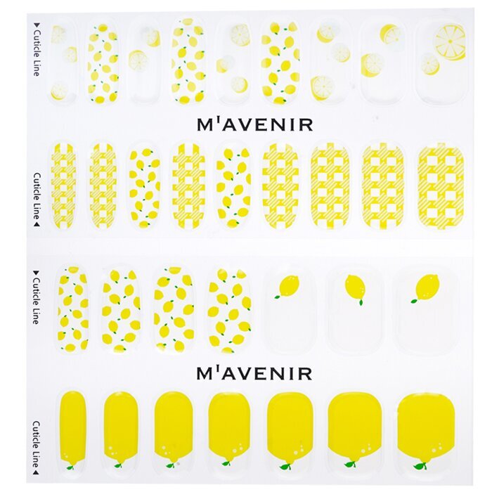 Mavenir Nail Sticker (Yellow) - # Lemon Drop Nail 32pcs