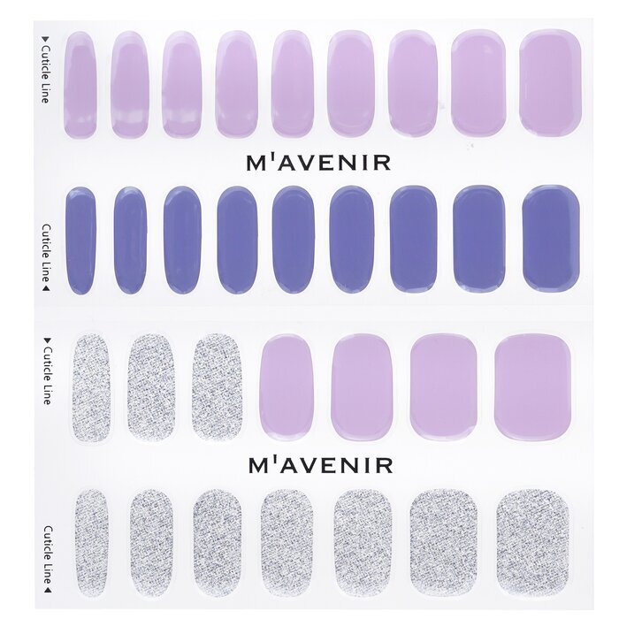 Mavenir Nail Sticker (Purple) - # Brillante Lavender Nail 32pcs