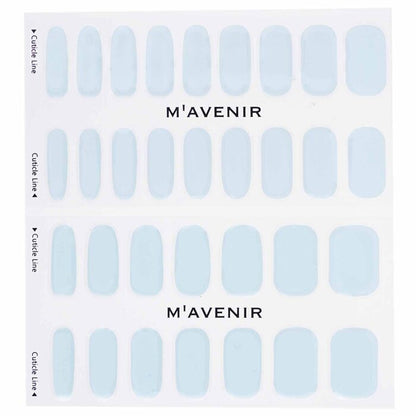 Mavenir Nail Sticker (Blue) - # Soft Blue Nail 32pcs