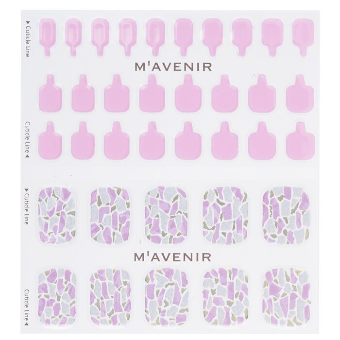 Mavenir Nail Sticker (Pink) - # Tear Drop Nail 32pcs