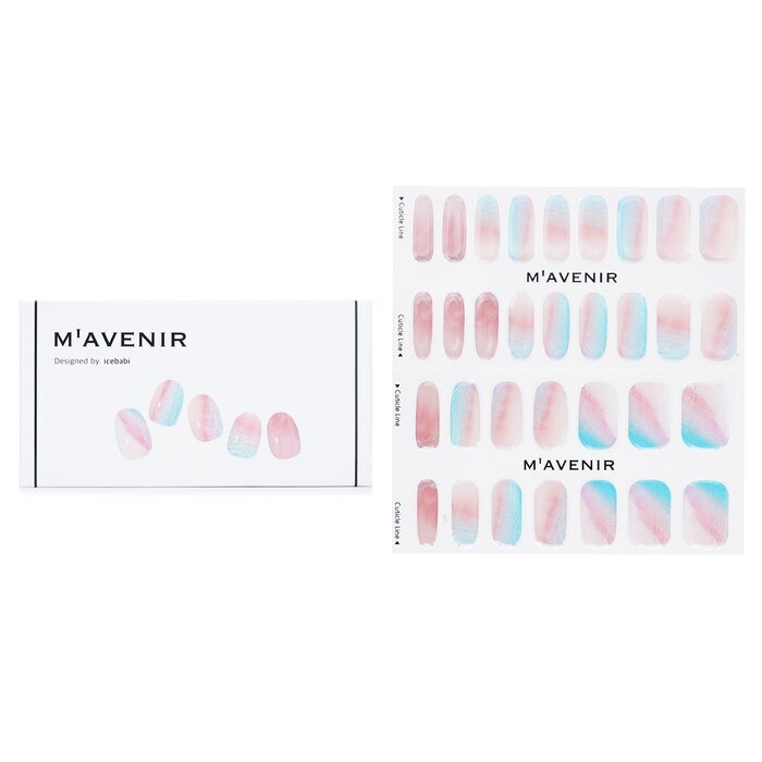 Mavenir Nail Sticker (Pink) - # Pink Beach Nail 32pcs