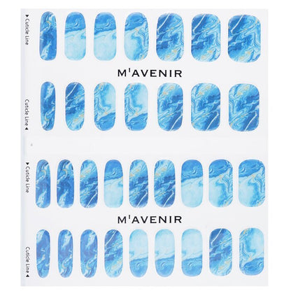 Mavenir Nail Sticker (Blue) - # A Starlit Night Nail 32pcs