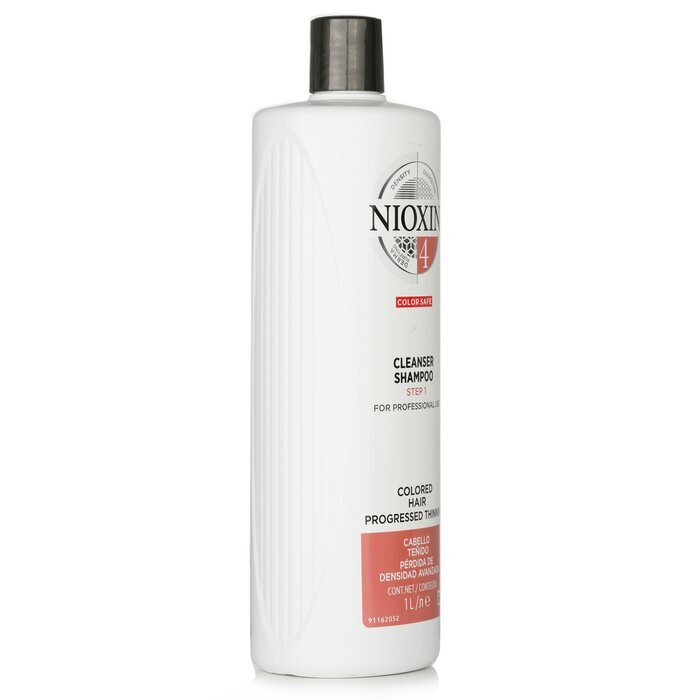 Nioxin System 4 Cleanser Shampoo Step 1 1000ml