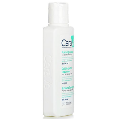 CeraVe Foaming Cleanser For Normal To Oily Skin 88ml/3oz