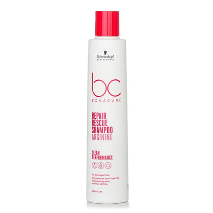 Schwarzkopf BC Repair Rescue Shampoo Arginine (For Damaged Hair) 250ml/8.45oz