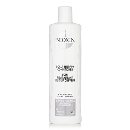 Nioxin Density System 1 Scalp Therapy Conditioner (Natural Hair, Light Thinning) 500ml/16.9oz