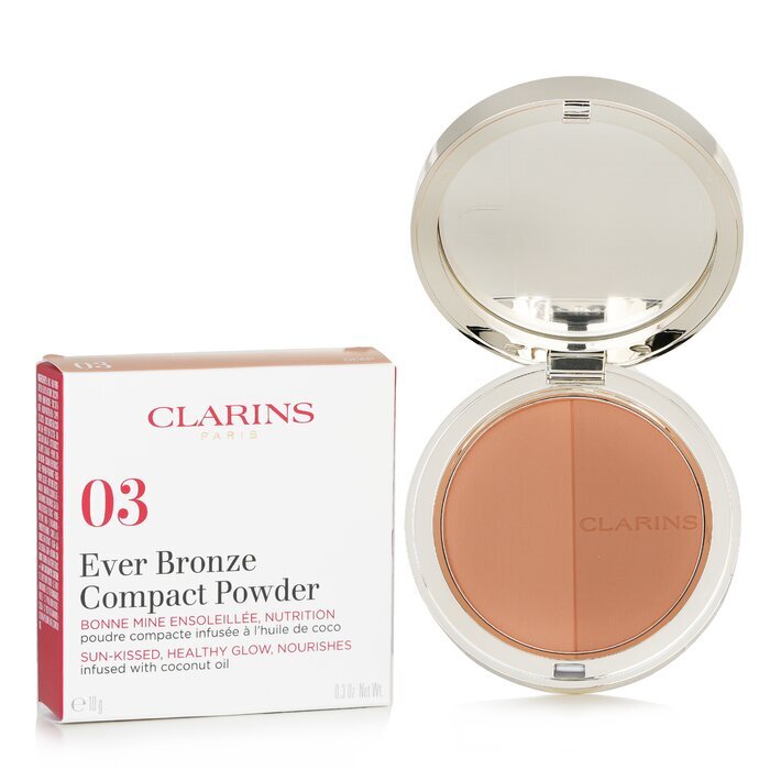 Clarins Ever Bronze Compact Powder - # 03 Deep 10g/0.3oz