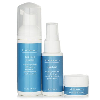 Bioelements 3-Step Mini Starter For Combination Skin Set 3pcs