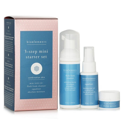 Bioelements 3-Step Mini Starter For Combination Skin Set 3pcs