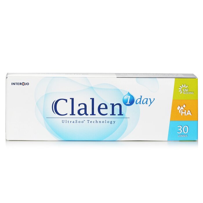 Clalen 1 Day Ultra-Soo Clear Contact Lenses -2.00 30pcs