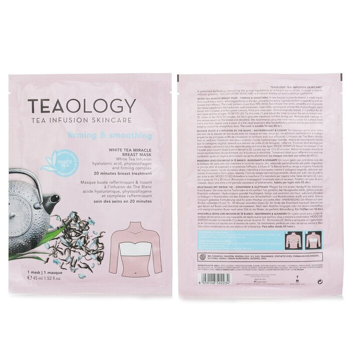 Teaology White Tea Miracle Breast Firming & Smoothing Mask 45ml/1.52oz