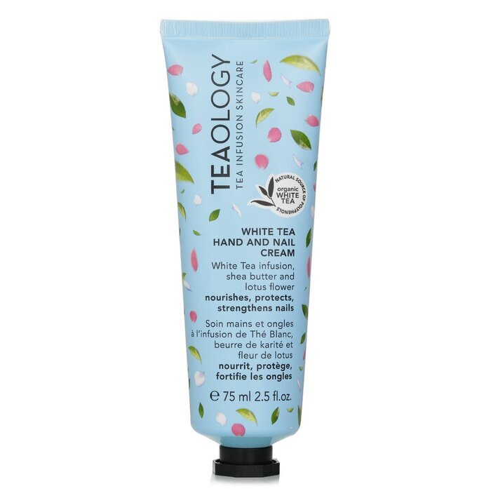 Teaology White Tea Hand & Nail Cream 75ml/2.5oz