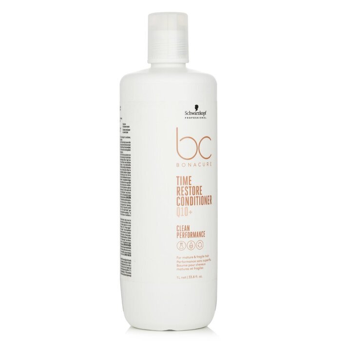 Schwarzkopf BC Bonacure Q10+ Time Restore Conditioner (For Mature and Fragile Hair) 1000ml