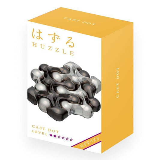 Broadway Toys Hanayama | Dot Hanayama Metal Brainteaser Puzzle Mensa Rated Level 2 75*119*45 mm