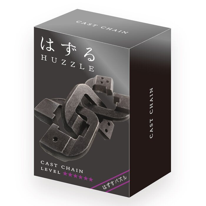 Broadway Toys Hanayama | Chain Hanayama Metal Brainteaser Puzzle Mensa Rated Level 5 75*119*45 mm