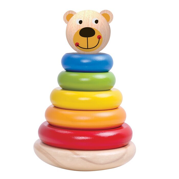 Tooky Toy Co Bear Tower 12x12x19cm