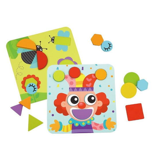 Tooky Toy Co 4 In 1 Shape Puzzles 23x23x5cm