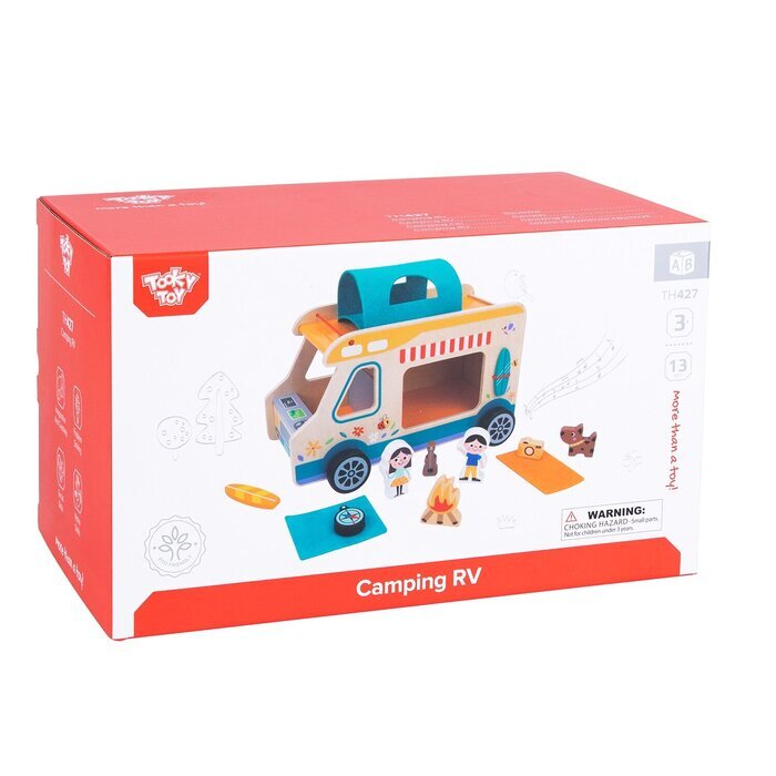 Tooky Toy Co Camping RV 30x17x23cm