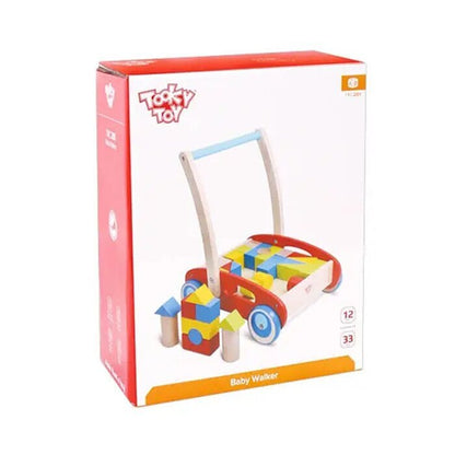 Tooky Toy Co Baby Walker 35x29x40cm