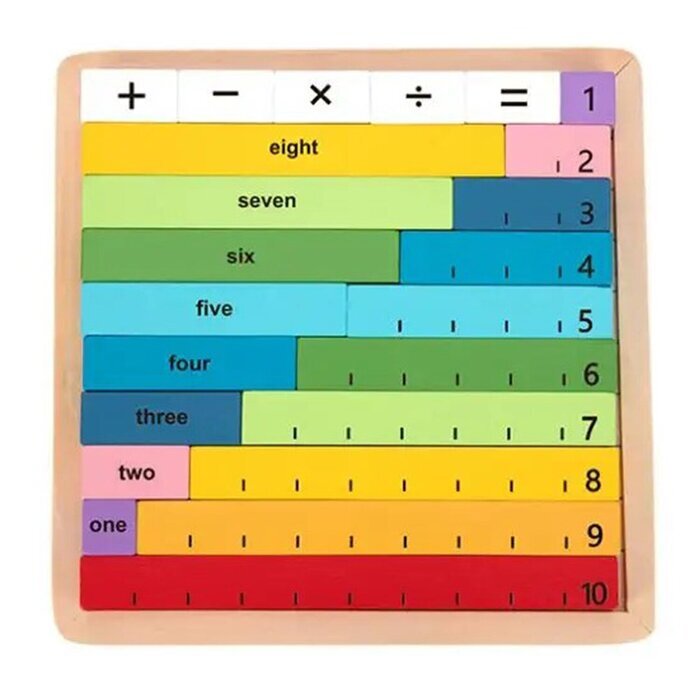 Tooky Toy Co Counting Game Board 22x22x3cm