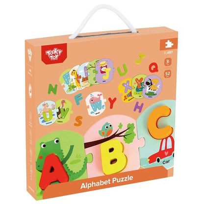 Tooky Toy Co Alphabet Puzzle 250x10x2cm