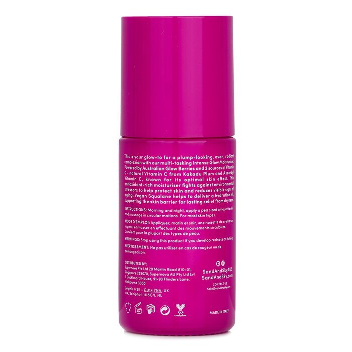 Sand & Sky Australian Glow Berries Intense Glow Moisturiser - Nourish + Smooth 60ml/2.12oz