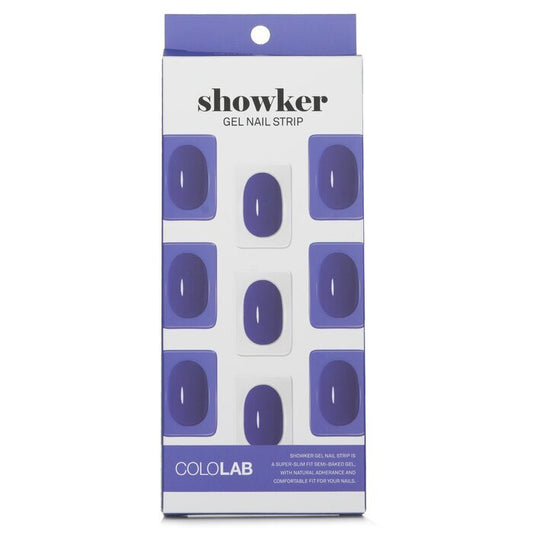 Cololab Showker Gel Nail Strip # CSF412 Denim Blue 1pcs