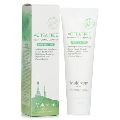 Muldream AC Tea Tree Fresh Foaming Cleanser 120ml/4.05oz