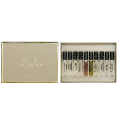 Scent Library: Luna+Empressa+Endymion+Halfeti+The Favourite+Duchess Rose+Lord George+Blenheim Bouquet+Juniper 10x2ml