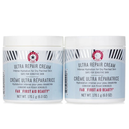 First Aid Beauty Ultra Repair Cream Duo Pack (For Sensitive Skin) 2x170g/6oz