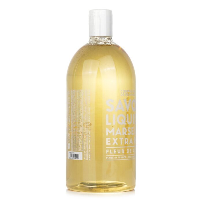 Compagnie de Provence Liquid Marseille Soap Cotton Flower Refill 1000ml/33.8oz