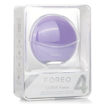 FOREO Luna 4 Mini Dual-Sided Facial Cleansing Massager - Lavender 1pcs