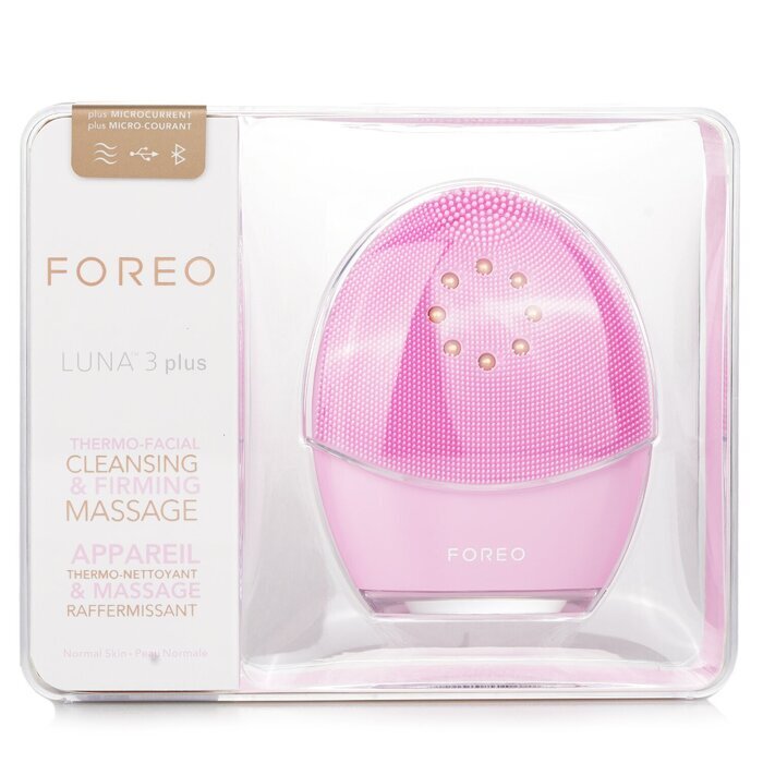 FOREO Luna 3 Plus Thermo Facial Cleansing & Firming Massager (Normal Skin) 1pcs