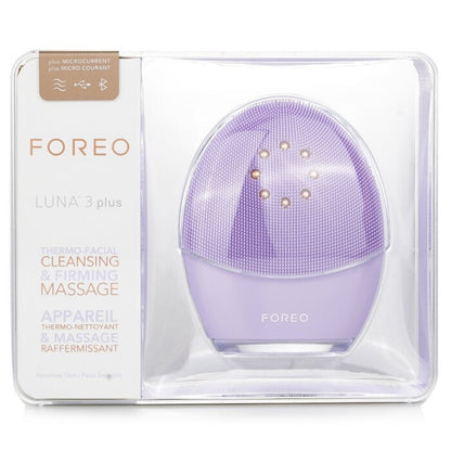 FOREO Luna 3 Plus Thermo Facial Cleansing & Firming Massager (Sensitive Skin) 1pcs