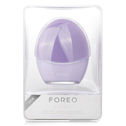 FOREO Luna 3 Smart Facial Cleansing & Firming Massager (Sensitive Skin) 1pcs