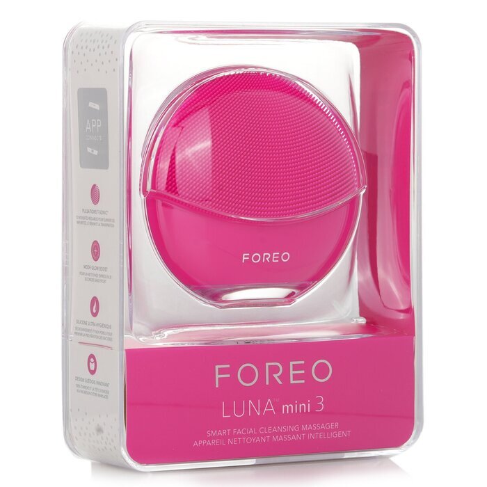 FOREO Luna Mini 3 Smart Facial Cleansing Massager - # Fuchsia 1pcs