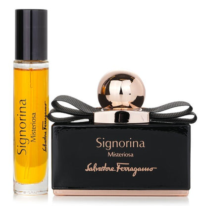 Salvatore Ferragamo Signorina Misteriosa Coffret: Eau De Parfum Spray 50ml + Eau De Parfum Spray 10ml 2pcs