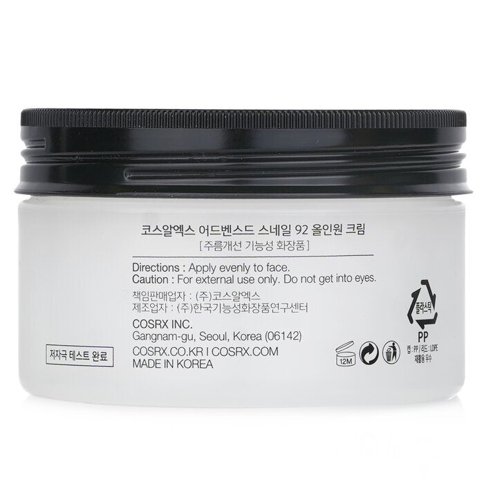 COSRX Advanced Snail 92 All In One Cream 100g/3.52oz