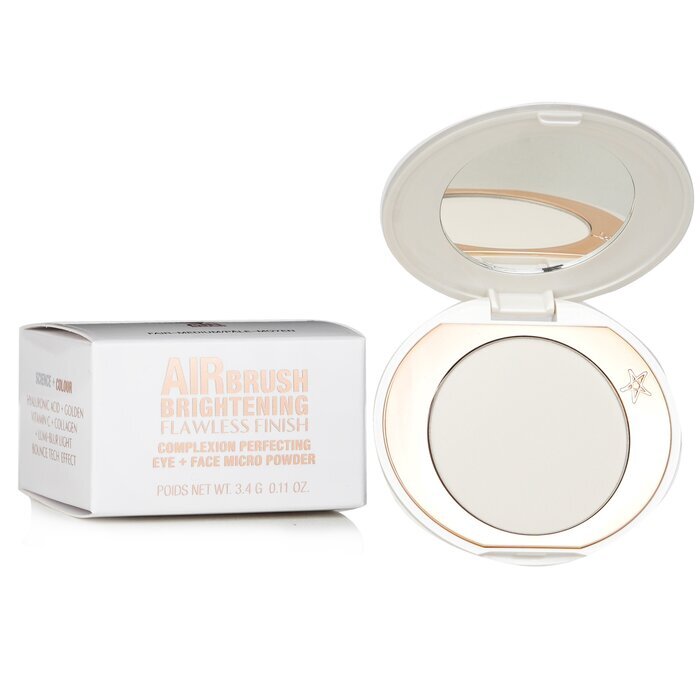 Charlotte Tilbury Mini Airbrush Brightening Flawless Finish Fair- Medium(Eye+Face Micron Powder) 3.4g/0.11oz