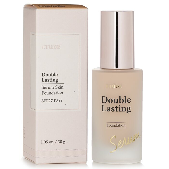 Etude House Double Lasting Serum Skin Foundation SPF 27 - # 17N1 Neutral Vanilla 30g/1.05oz