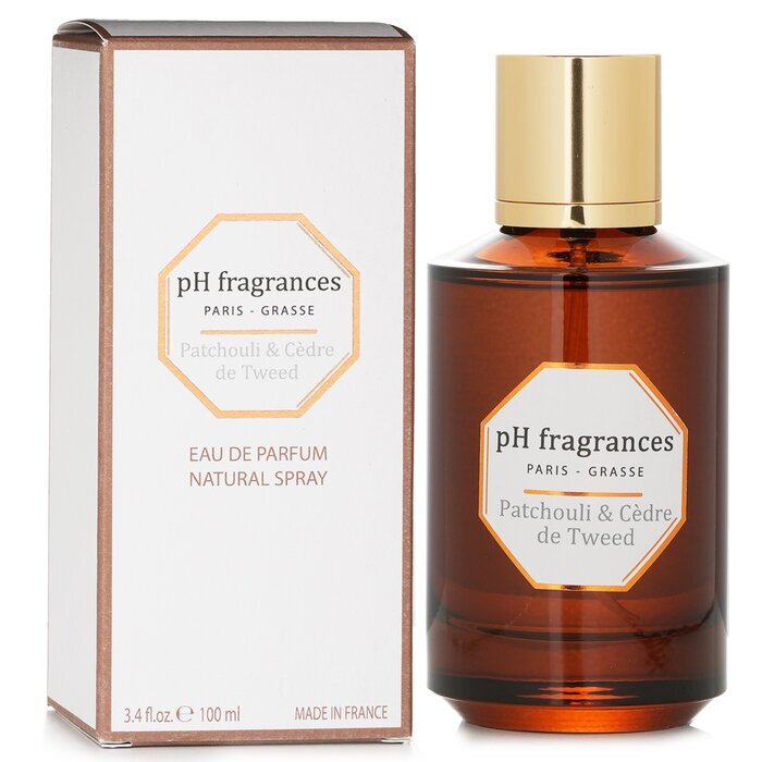 pH fragrances Eau De Parfum Natural Spray Patchouli & Cedre de Tweed 100ml